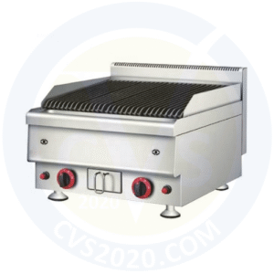 Professional Commercial Table Top Grill Gas Lava Rock