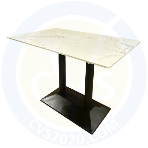 Marble Tables 104 x 68CM in Black