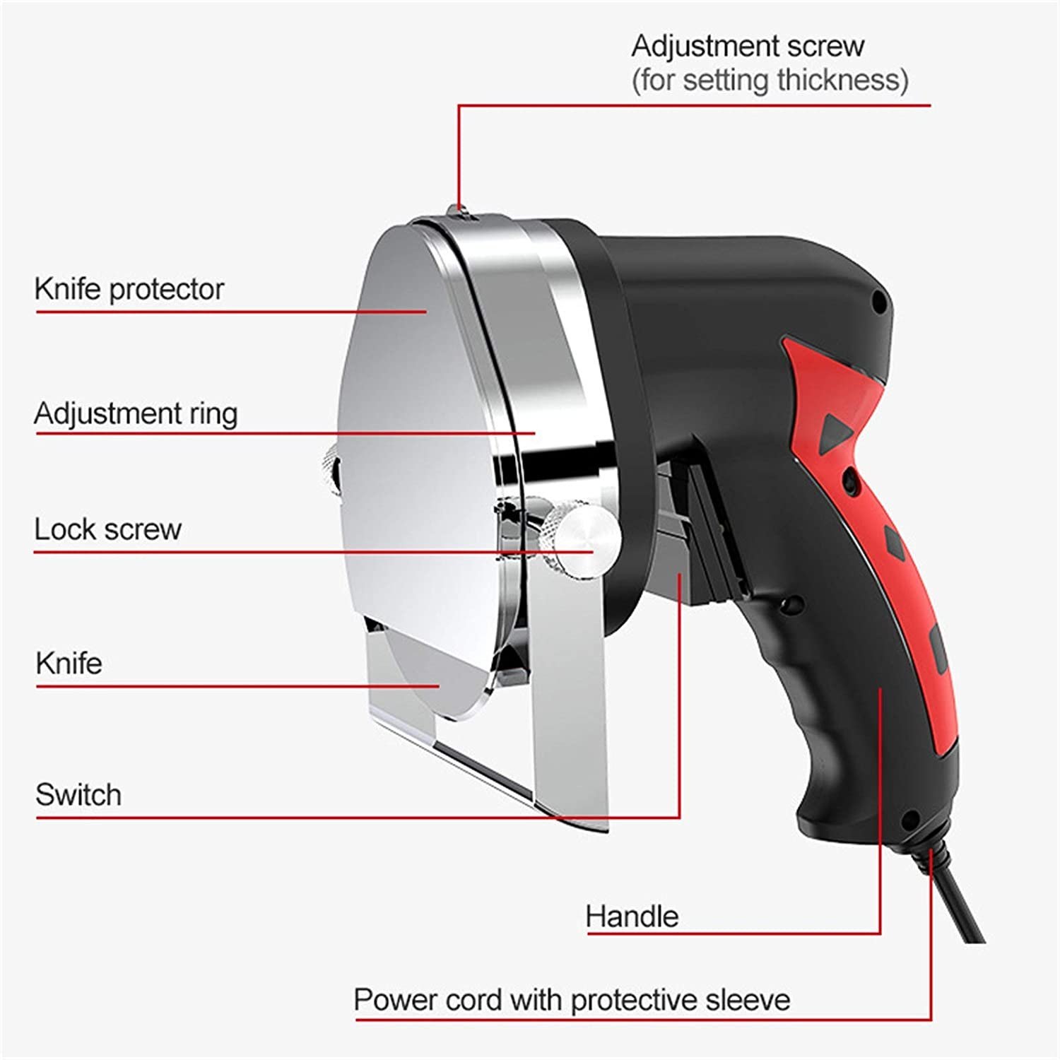 ELECTRIC KEBAB SLICER - DONNER MEAT CUTTER - Image 3
