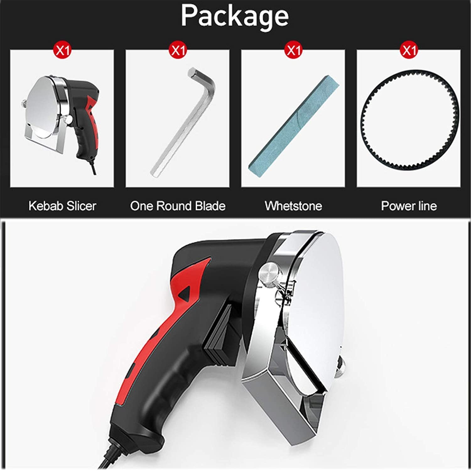 ELECTRIC KEBAB SLICER - DONNER MEAT CUTTER - Image 2