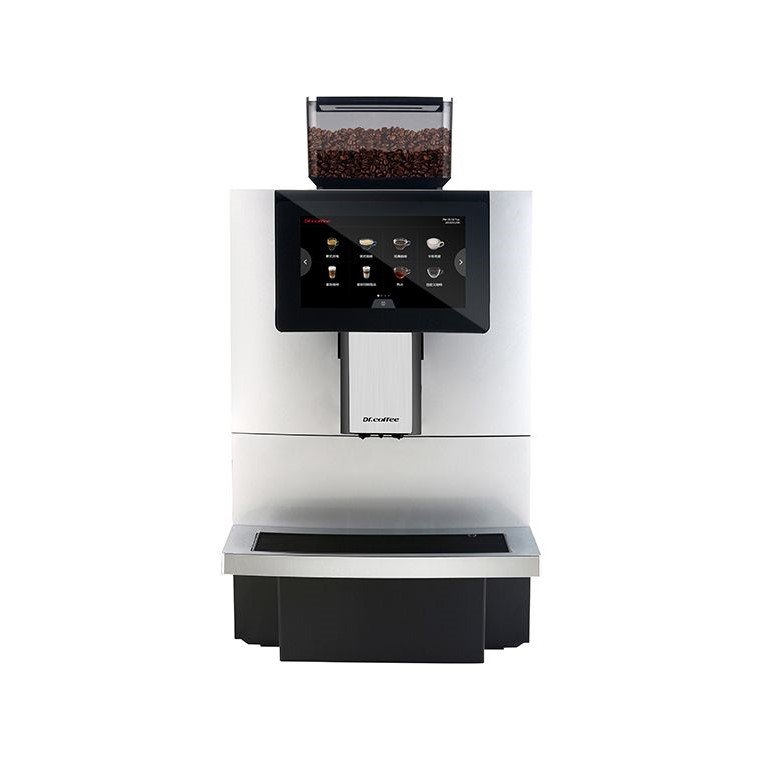Dr Coffee F11 Plus Commercial Bean to Cup Coffee Machine ? Fully Automatic ? 7? Touchscreen, 2L Tank, 100 Cups/Day