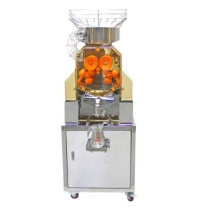 Commercial Automatic Orange Juicer Machine NS2000B-1 ? 40 Oranges/Min ? Stainless Steel ? With Counting Screen & Sensor