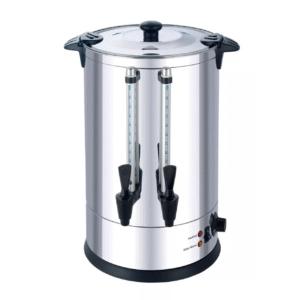 CVS Stainless Steel Electric Catering Urn - Water Boiler - Tea Urn Kettle - Water Level Indicator - Anti-drip Tap - Temperature Control