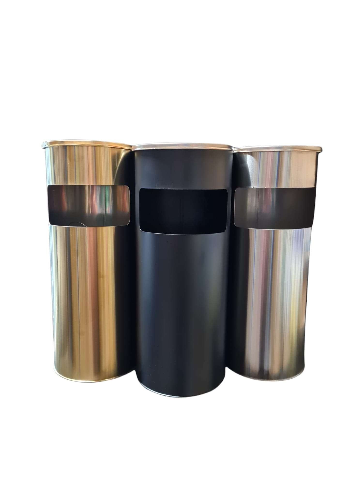 30 Litre Outdoor/Indoor Litter Bin with Stainless Steel Ashtray Lid in VARIOUS COLOURS - Image 9