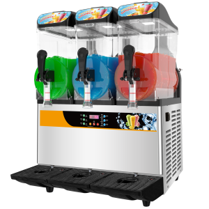 Commercial 3 Tank Slush Machine 3x14.5L Frozen Drink Maker Granita Slushy