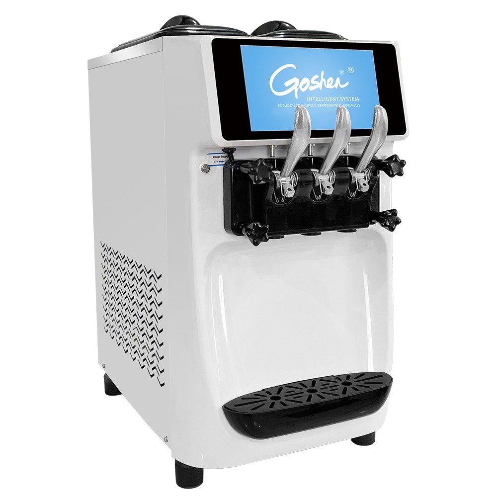 CVS Commercial Countertop Soft Serve Machine 26-32L/H 10" Touch Screen Air Pump - Image 4