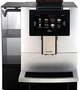 F11 Big Commercial One-Touch Milk Coffee Machine 8L Tank, 100 Cups/Day 1500W– 7” Touchscreen, 9-Grade Adjustable Grinder Fully Automatic Espresso, Latte & Cappuccino Maker